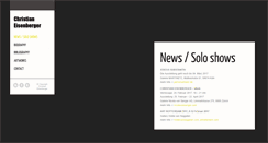 Desktop Screenshot of christianeisenberger.com